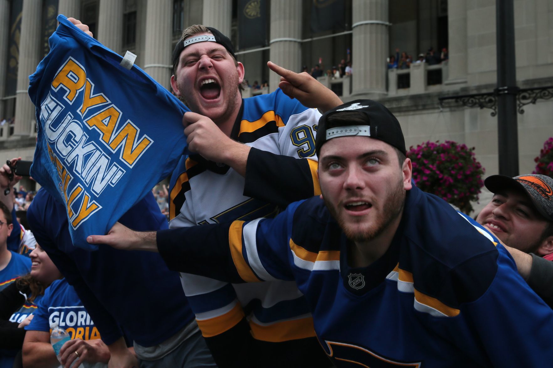 Scenes from Blues Stanley Victory Parade
